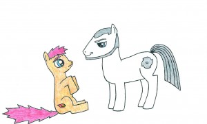 Kyle and Anni Ponies by DaniVilliers